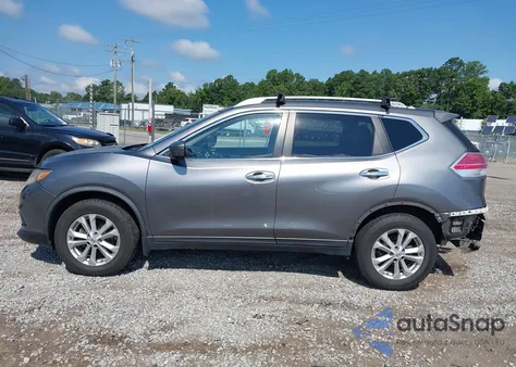 2016 Nissan Rogue Sv from USA, damaged, VIN KNMAT2MV6GP600245